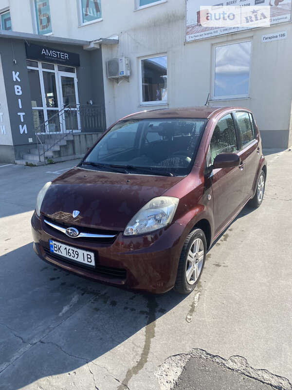2009 subaru justy