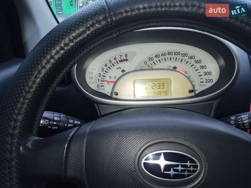 2010 subaru justy