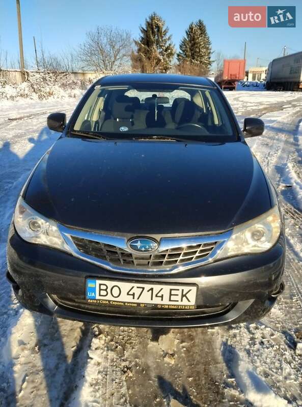 2009 subaru impreza