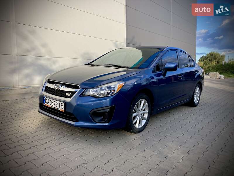 2012 subaru impreza