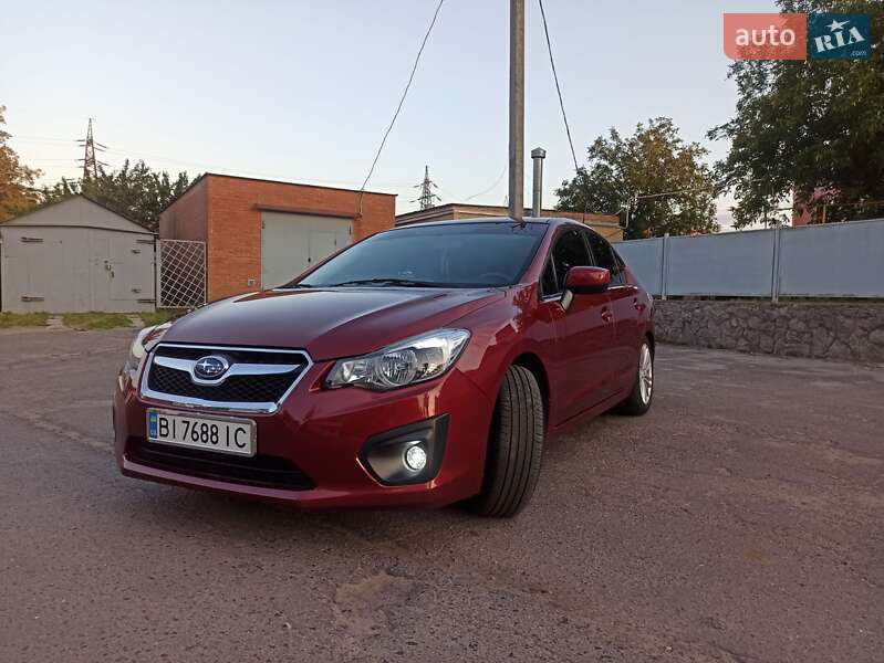 2016 subaru impreza