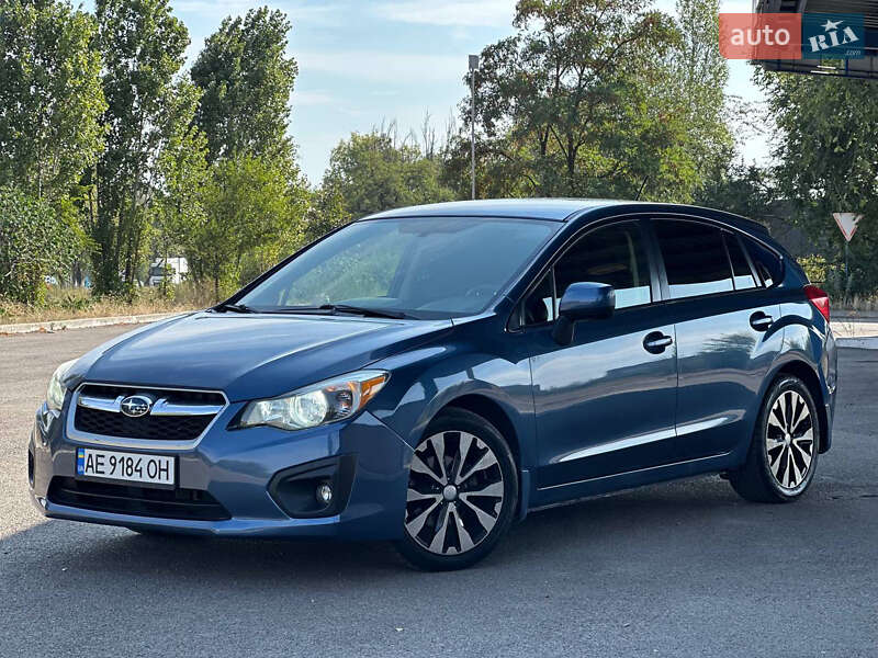2012 subaru impreza