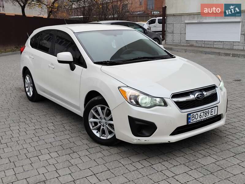 2012 subaru impreza