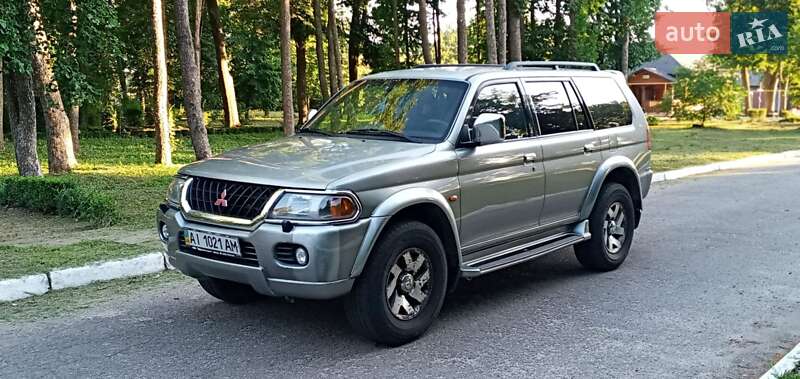 2001 mitsubishi pajero sport