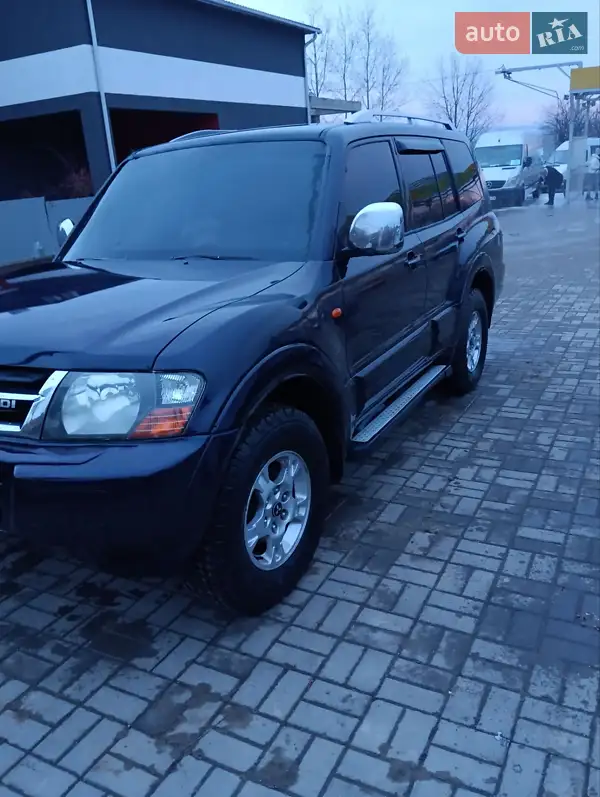 2001 mitsubishi pajero