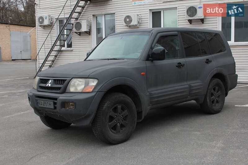 2001 mitsubishi pajero