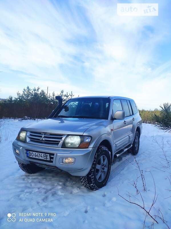 2001 mitsubishi pajero