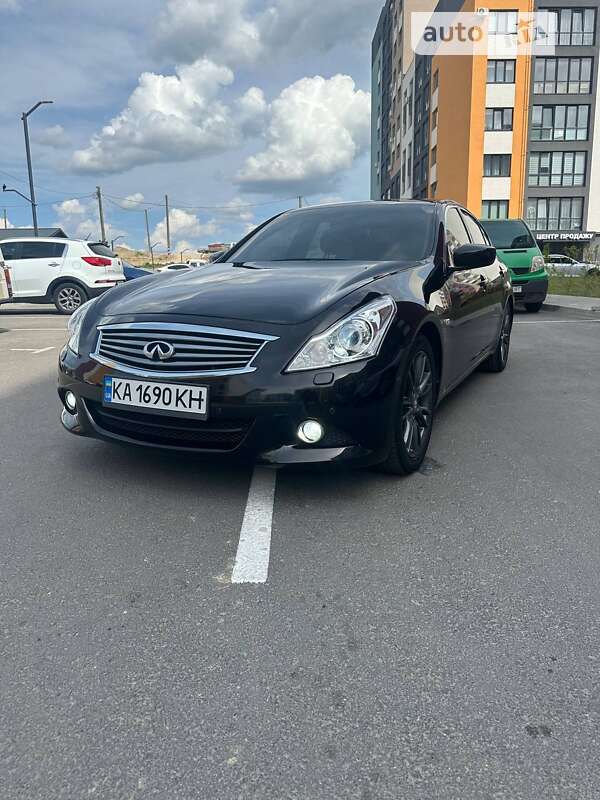 2012 infiniti g25