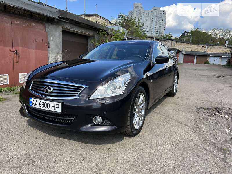 2012 infiniti g25