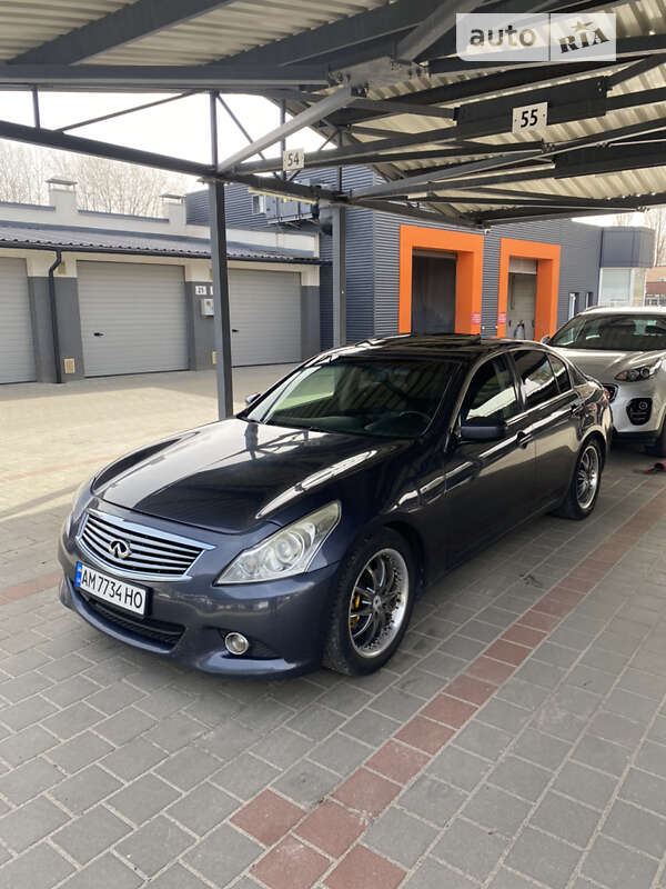 2012 infiniti g37