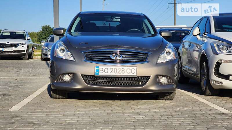 2012 infiniti g37
