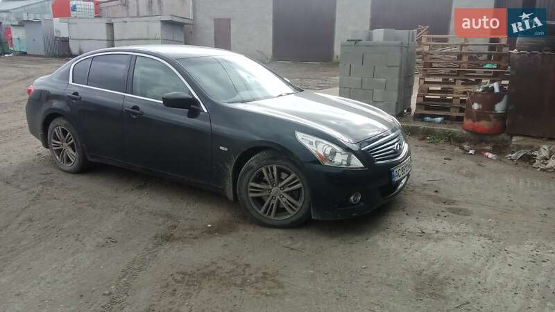 2012 infiniti g25