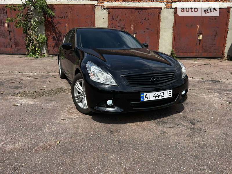 2012 infiniti g25