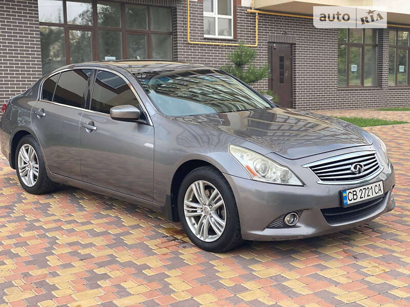 2012 infiniti g25
