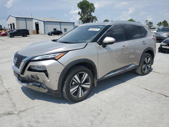 2021 nissan rogue plat