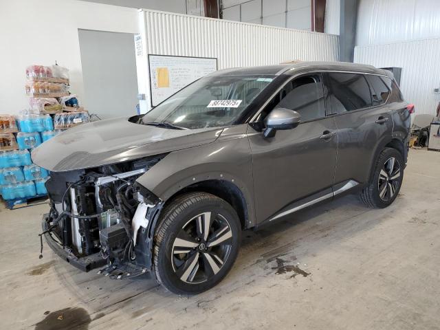 2021 nissan rogue plat