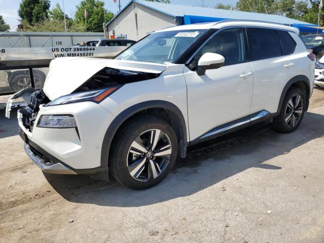 2021 nissan rogue plat