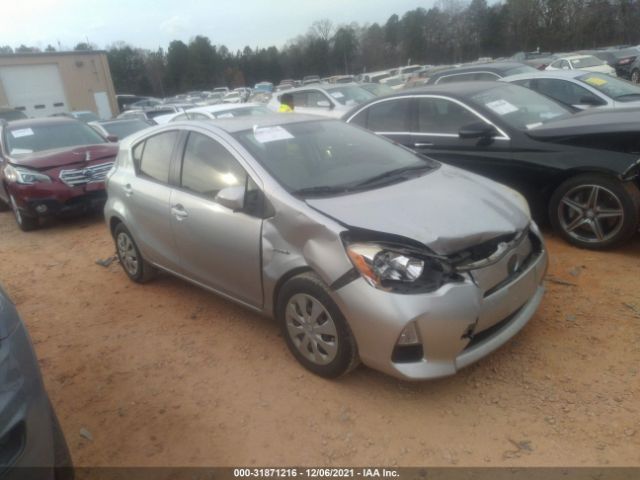 2012 toyota prius c