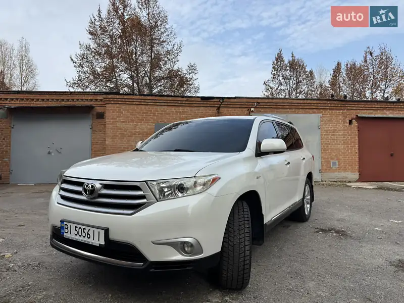 2012 toyota highlander