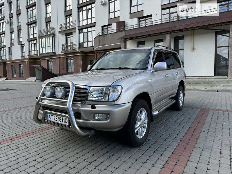 2001 toyota land cruiser 100