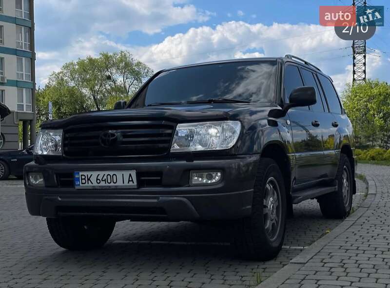 2003 toyota land cruiser 100
