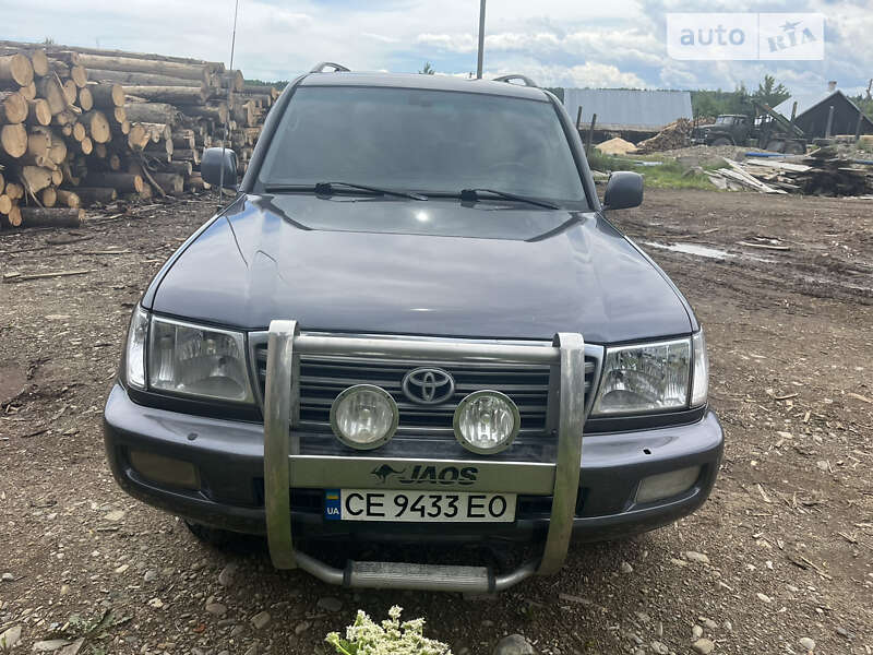 2003 toyota land cruiser 100