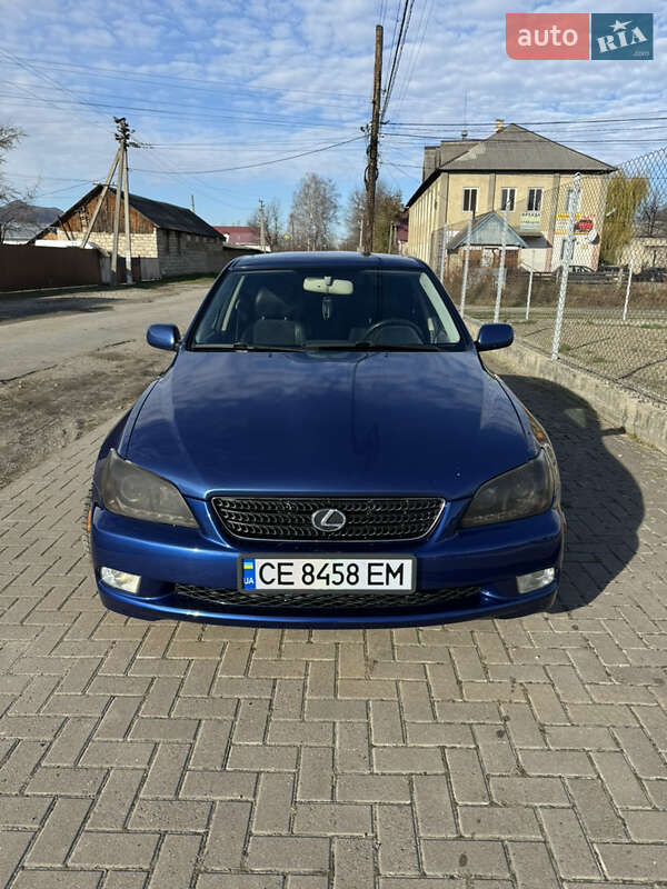 2002 lexus is
