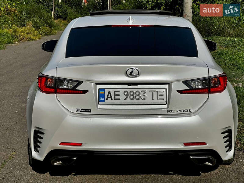 2016 lexus rc 200t