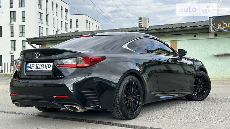 2017 lexus rc 200t