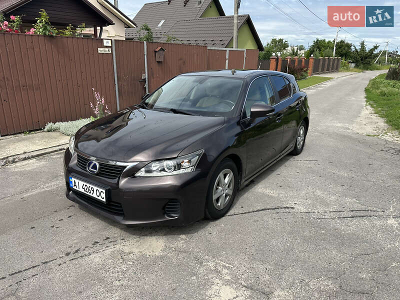 2012 lexus ct 200h