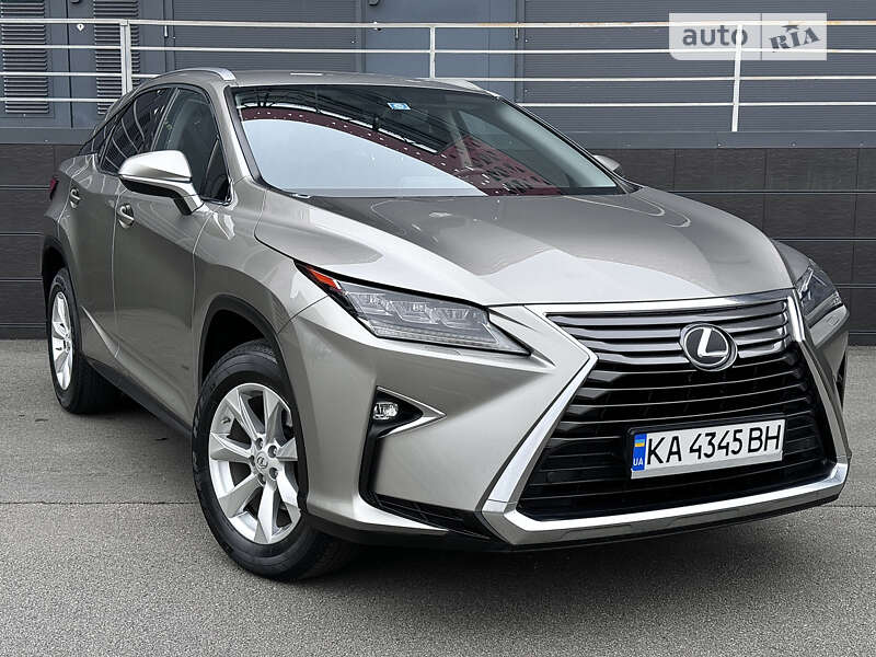 2017 lexus rx