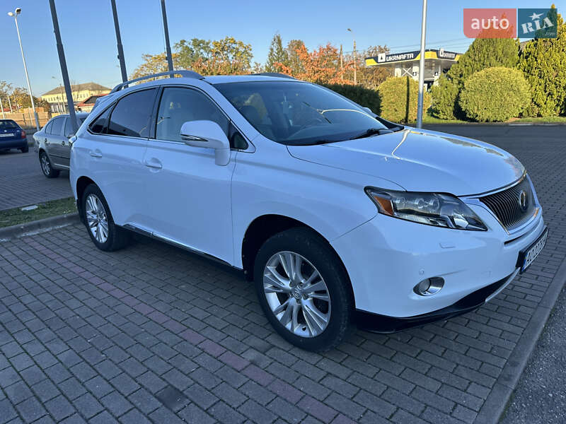 2009 lexus rx 450h
