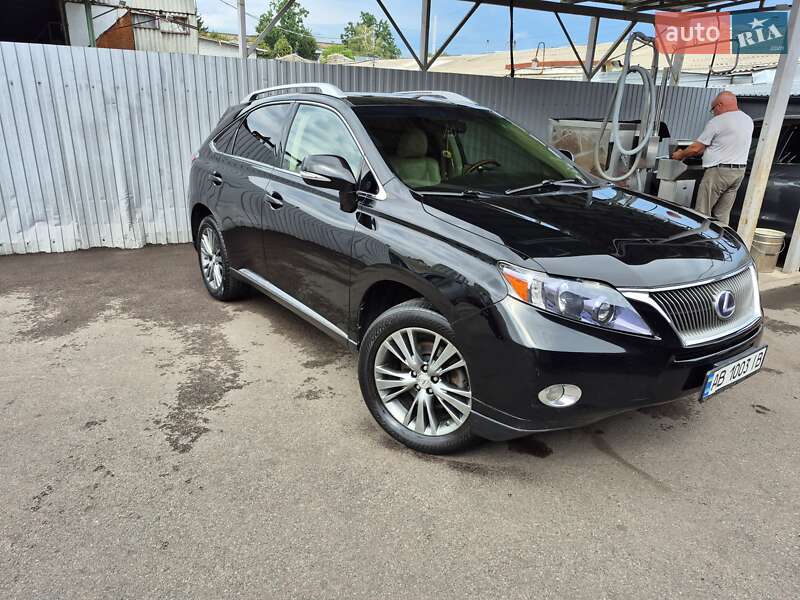 2010 lexus rx 450h