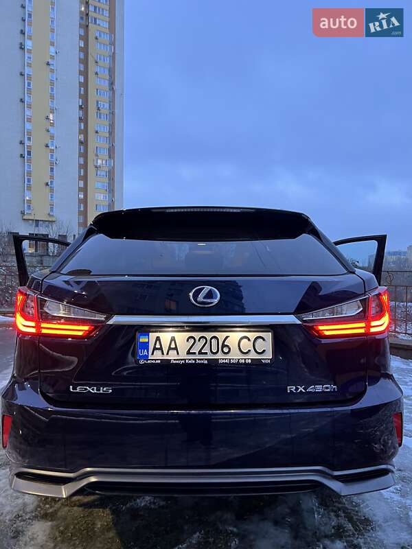 2016 lexus rx 450h