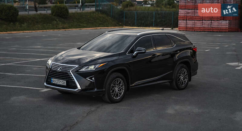 2018 lexus rx 350l