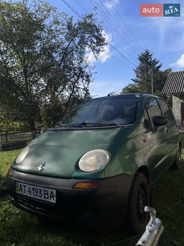 1999 daewoo matiz