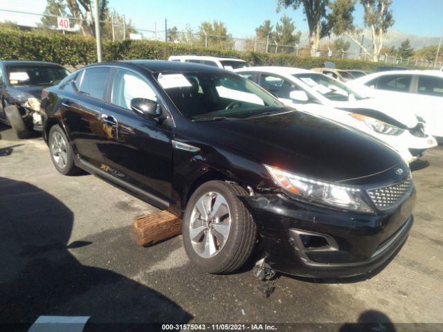 2014 kia optima hybrid