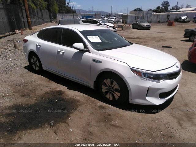 2016 kia optima hybrid