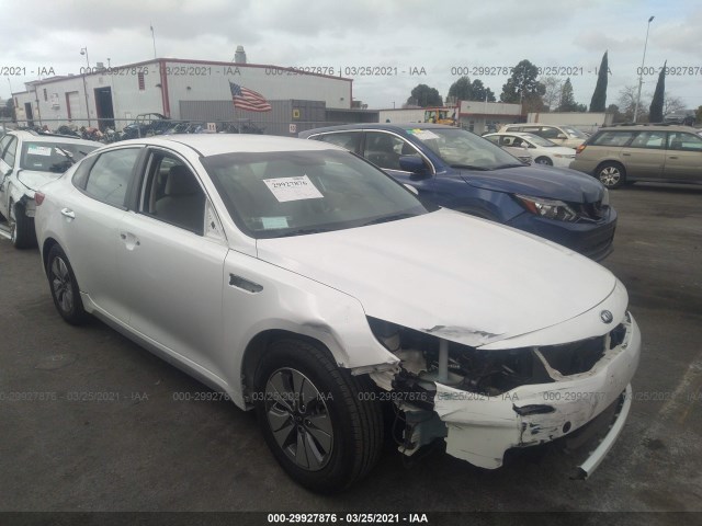 2016 kia optima hybrid
