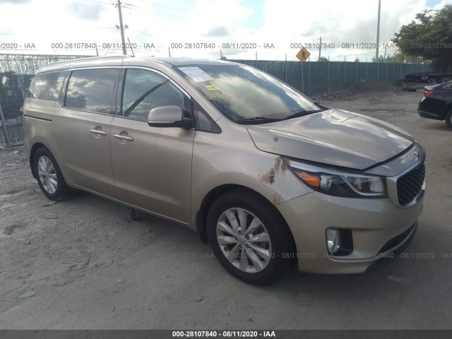 2015 kia sedona