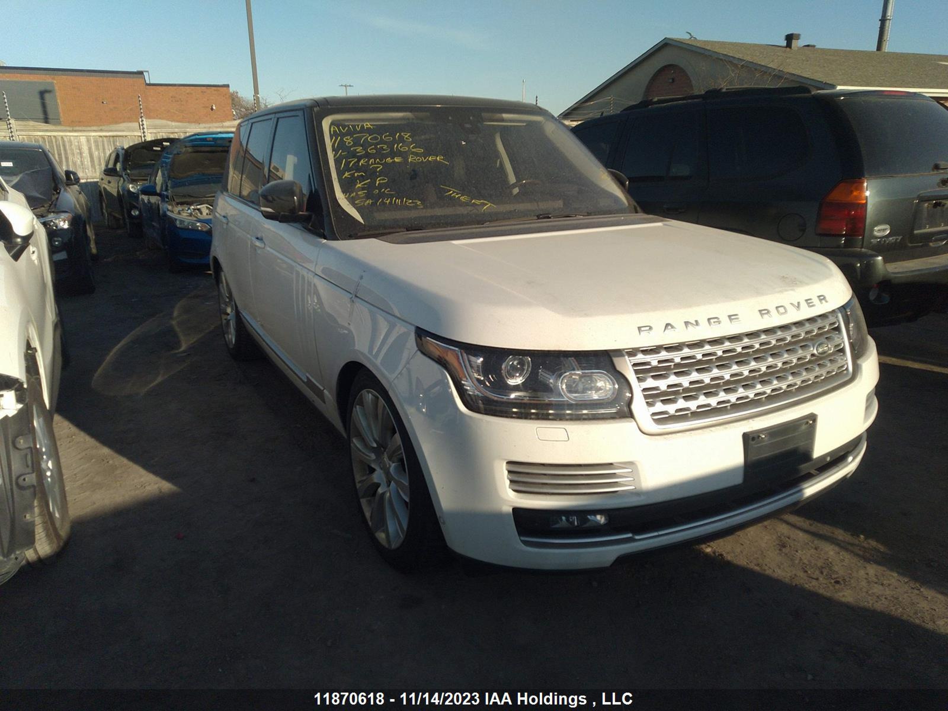 2017 LAND ROVER Range Rover