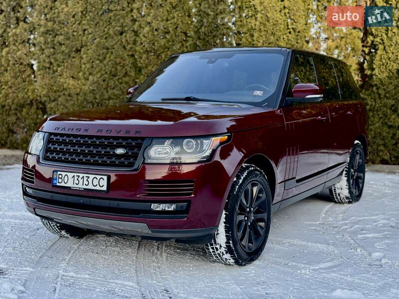 2016 land-rover range rover