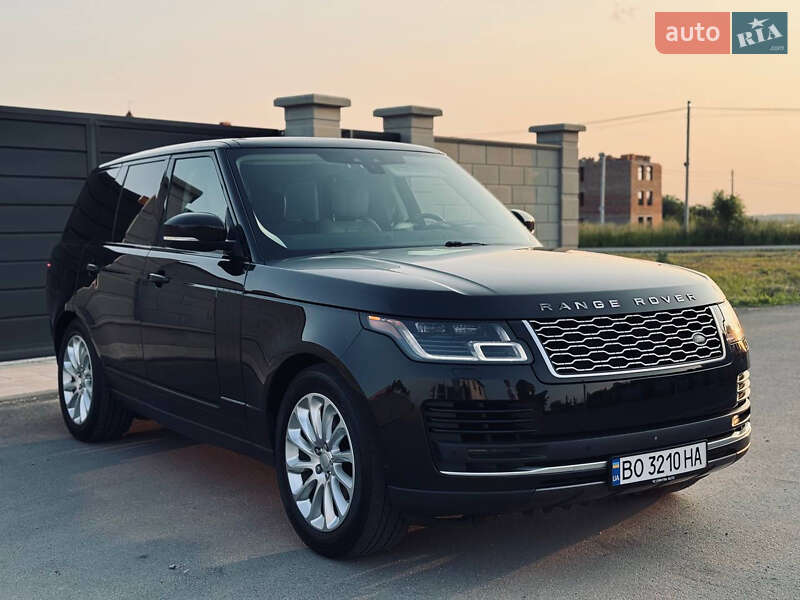 2017 land rover range rover