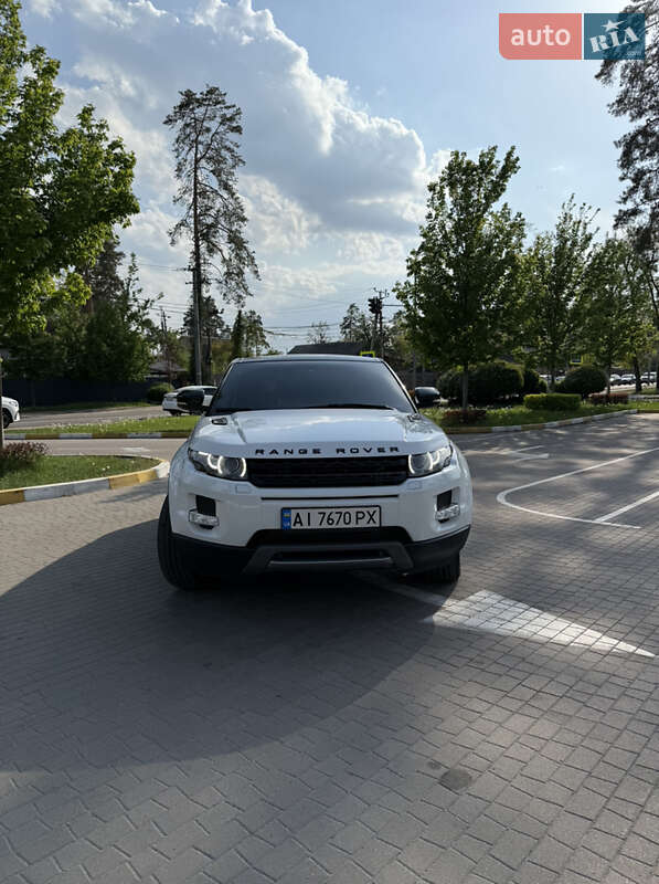 2011 land rover range rover evoque