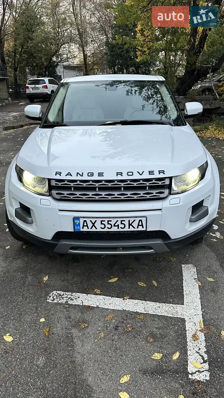 2011 land rover range rover evoque