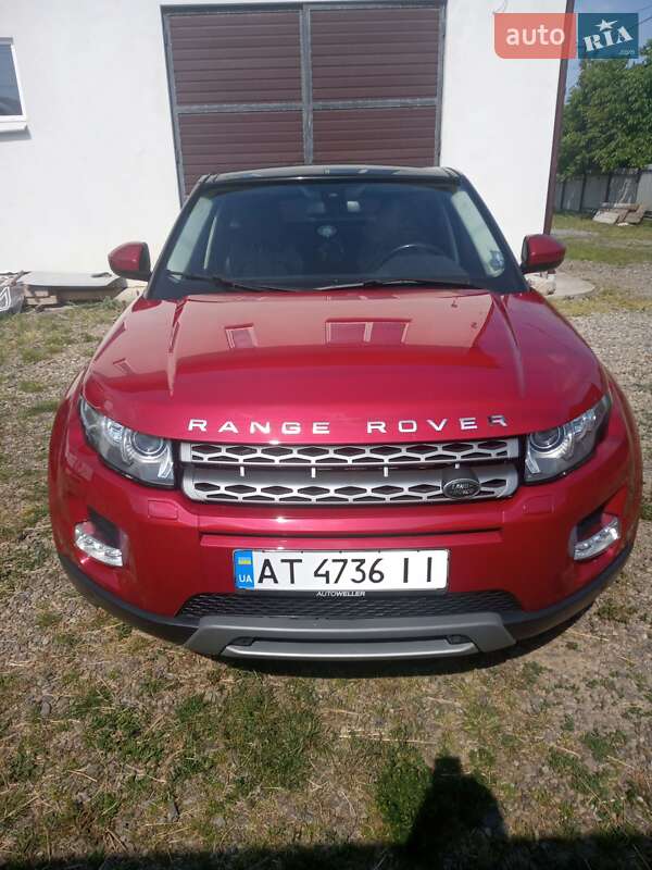2013 land rover range rover evoque