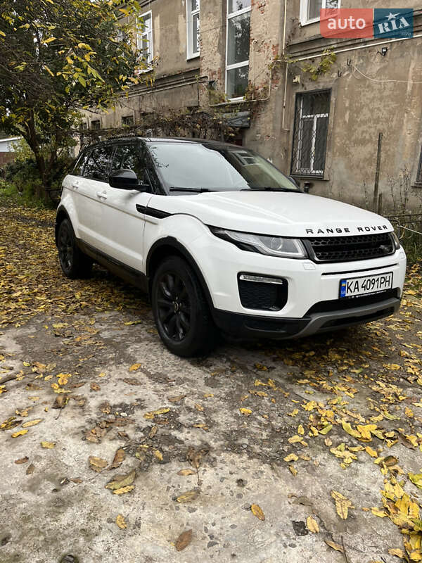 2018 land rover range rover evoque