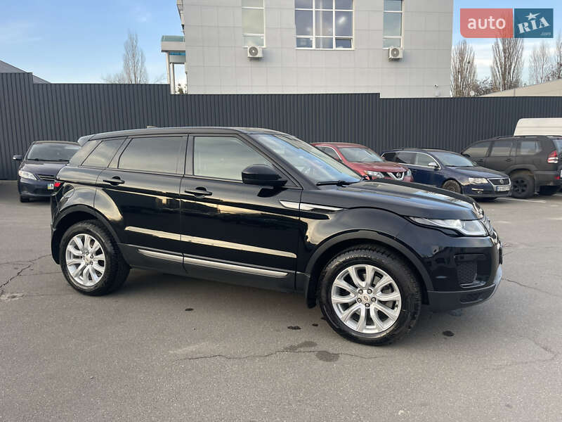 2018 land rover range rover evoque