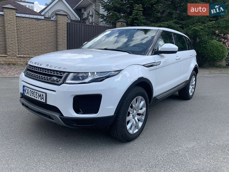 2018 land-rover range rover evoque pure