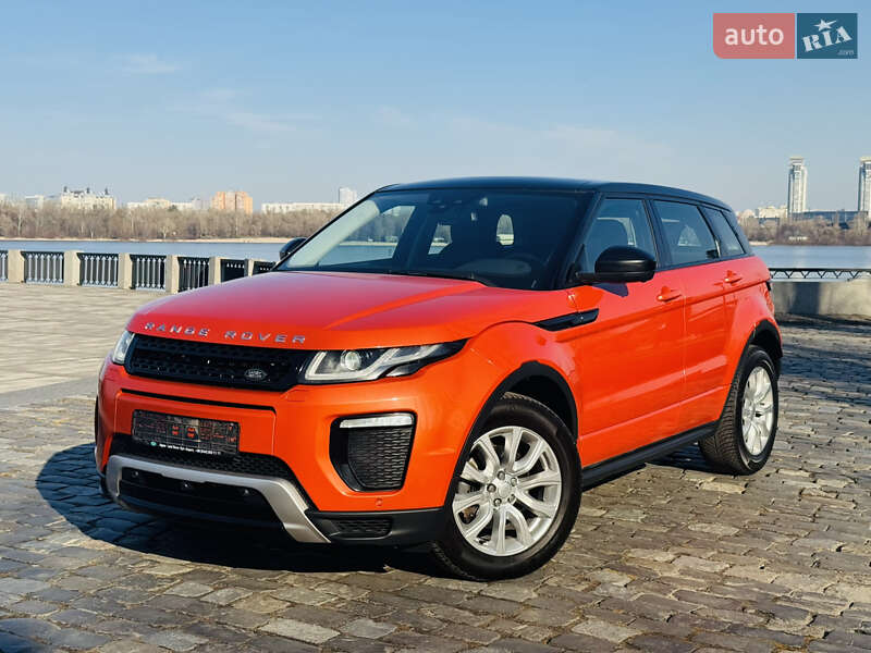 2016 land rover range rover evoque